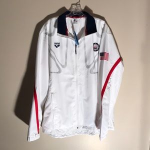 Arena USA swimming warmup jacket